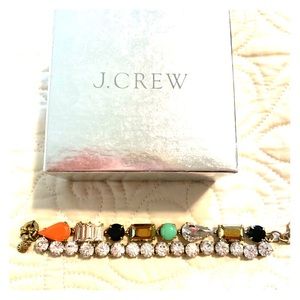 Gorgeous jeweled J. crew bracelet!
